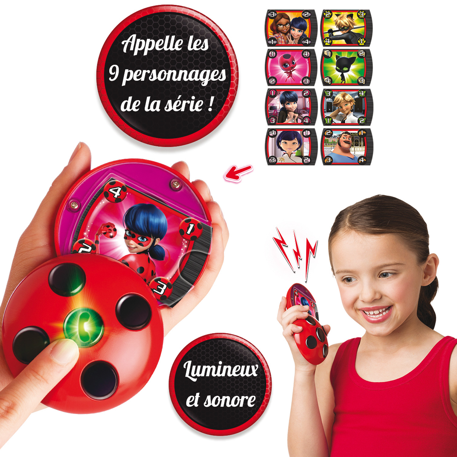 Téléphone magique Miraculous Ladybug - Autre jeux d'imitation - Achat &  prix