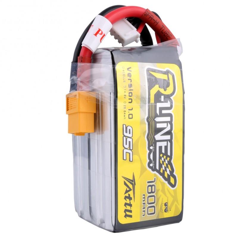 OVONIC Batteria Lipo 80C 650mAh 11.1V con XT30 per RC aereo quadcopter elicottero FPV Racing Drone (2PCS