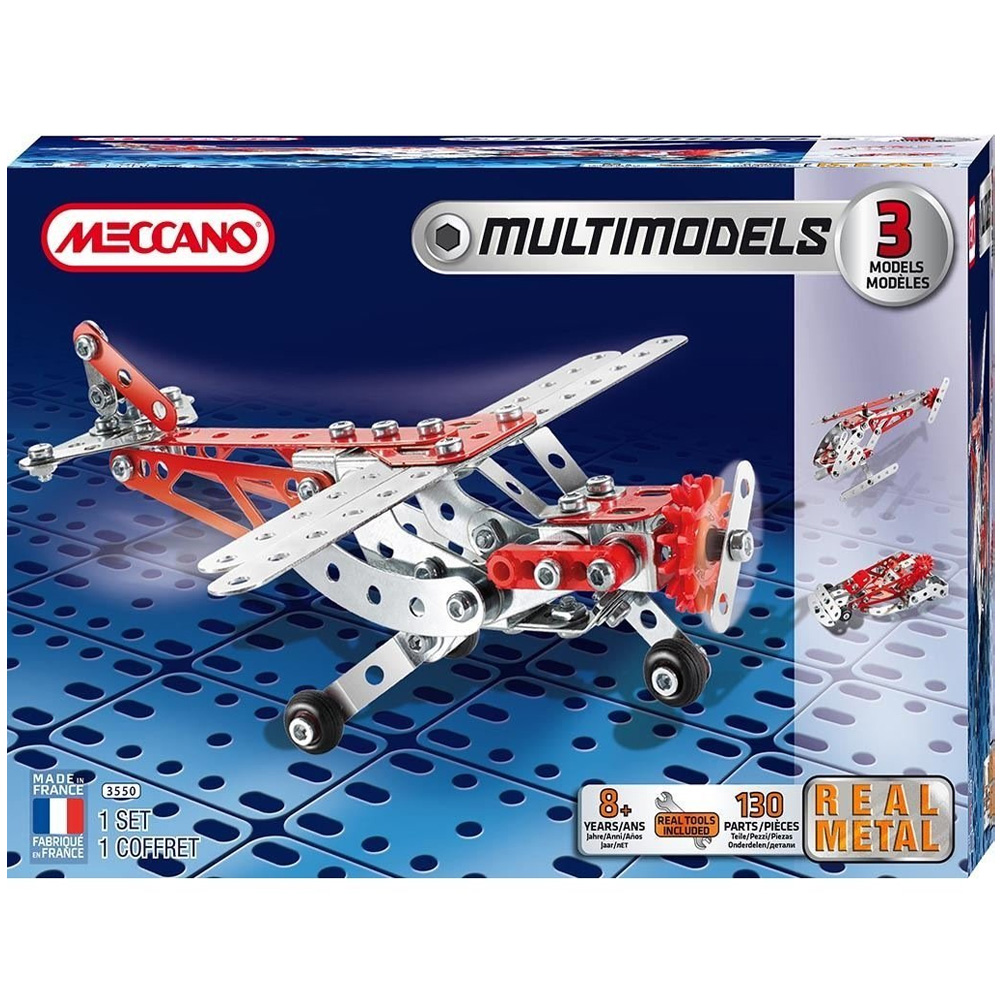 Meccano Avion : 3 modèles - Jeux et jouets Meccano - Avenue des Jeux
