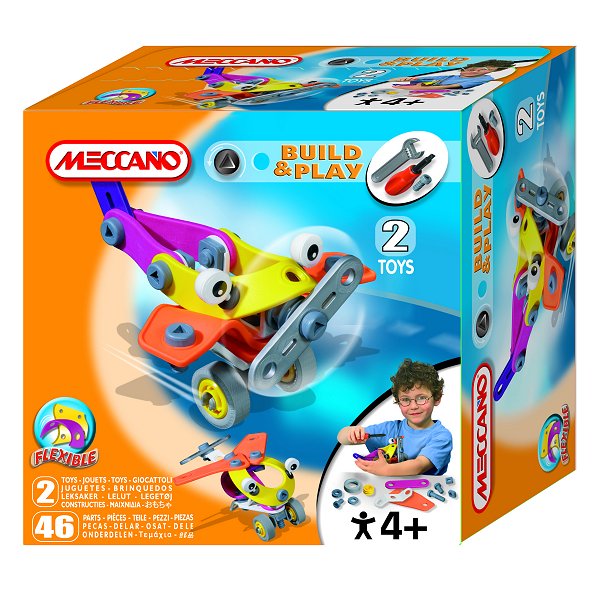 Meccano Mini Build and Play : Avion - Jeux et jouets Meccano - Avenue des  Jeux
