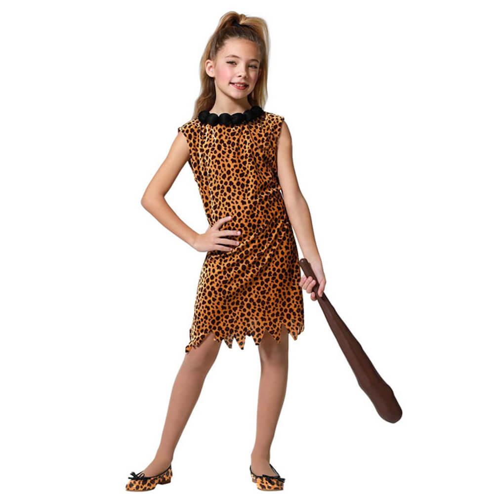 Déguisement Femme des Cavernes - Fille