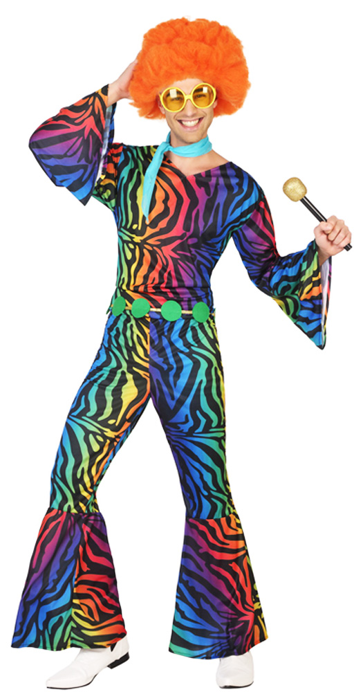 Combinaison Disco - Funky Rainbow - Homme