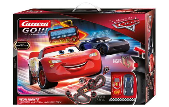Circuit Voiture Disney Pixar Cars Neon Nights - 1/43e - Carrera