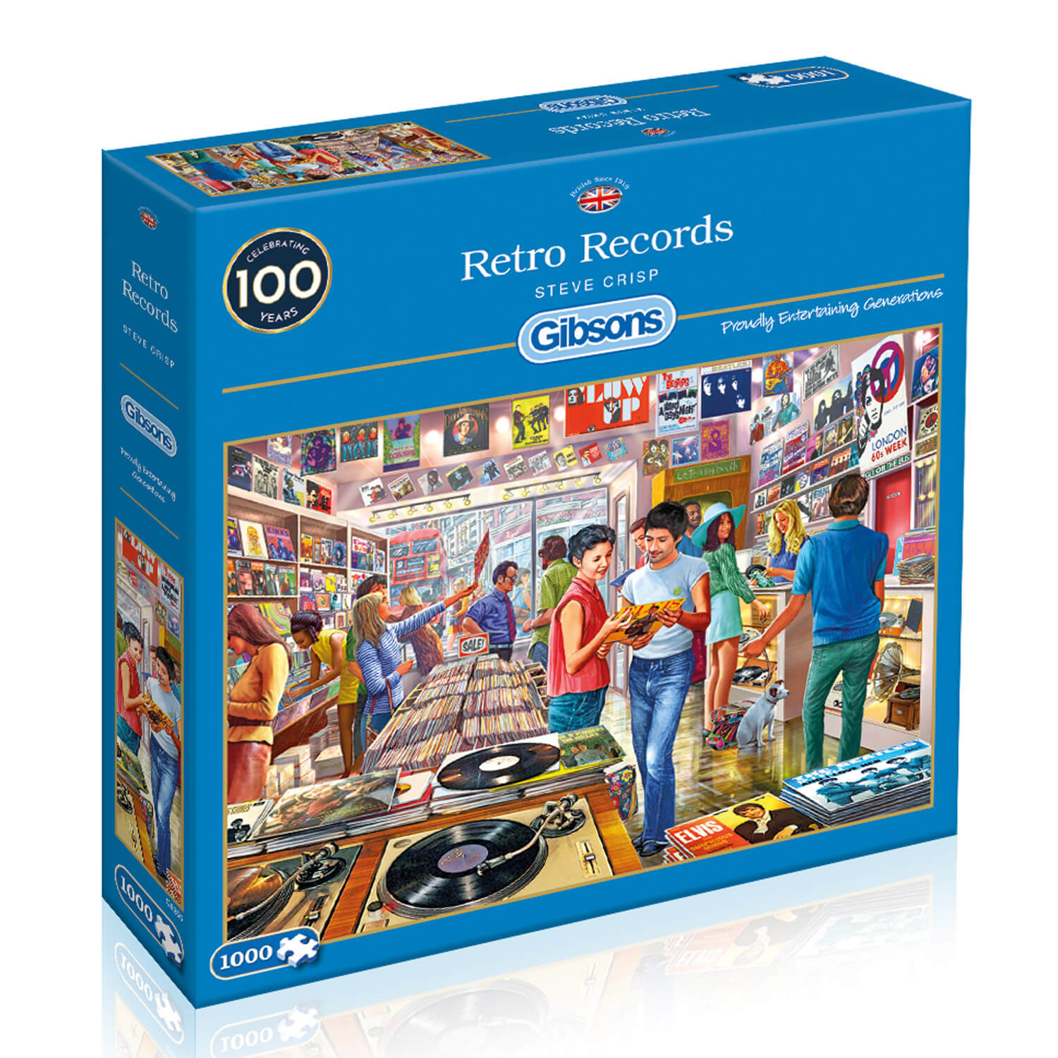 Tapis de puzzle 1000 pièces - Jeux et jouets Gibsons - Avenue des Jeux