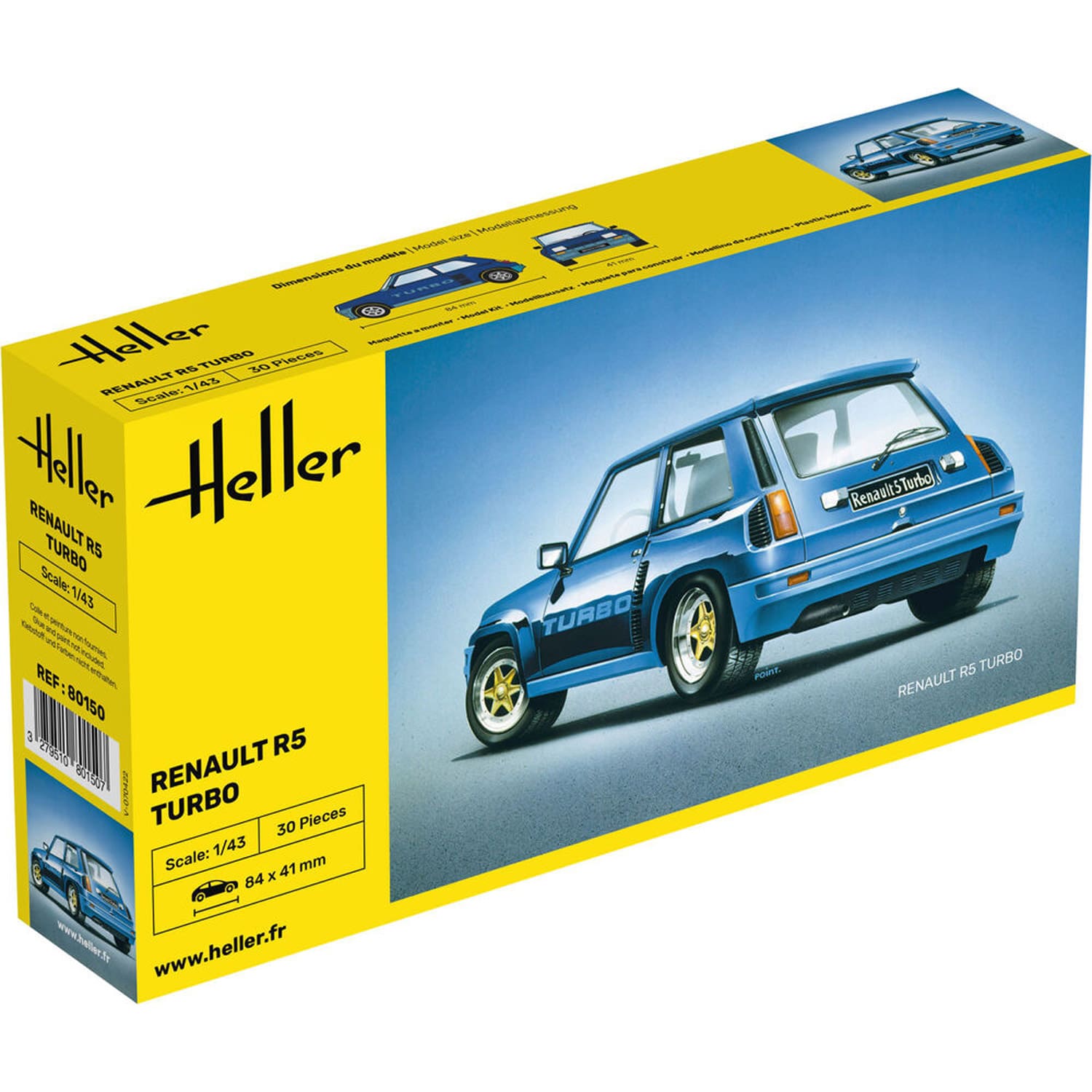 Maquette voiture : Renault 5 Turbo