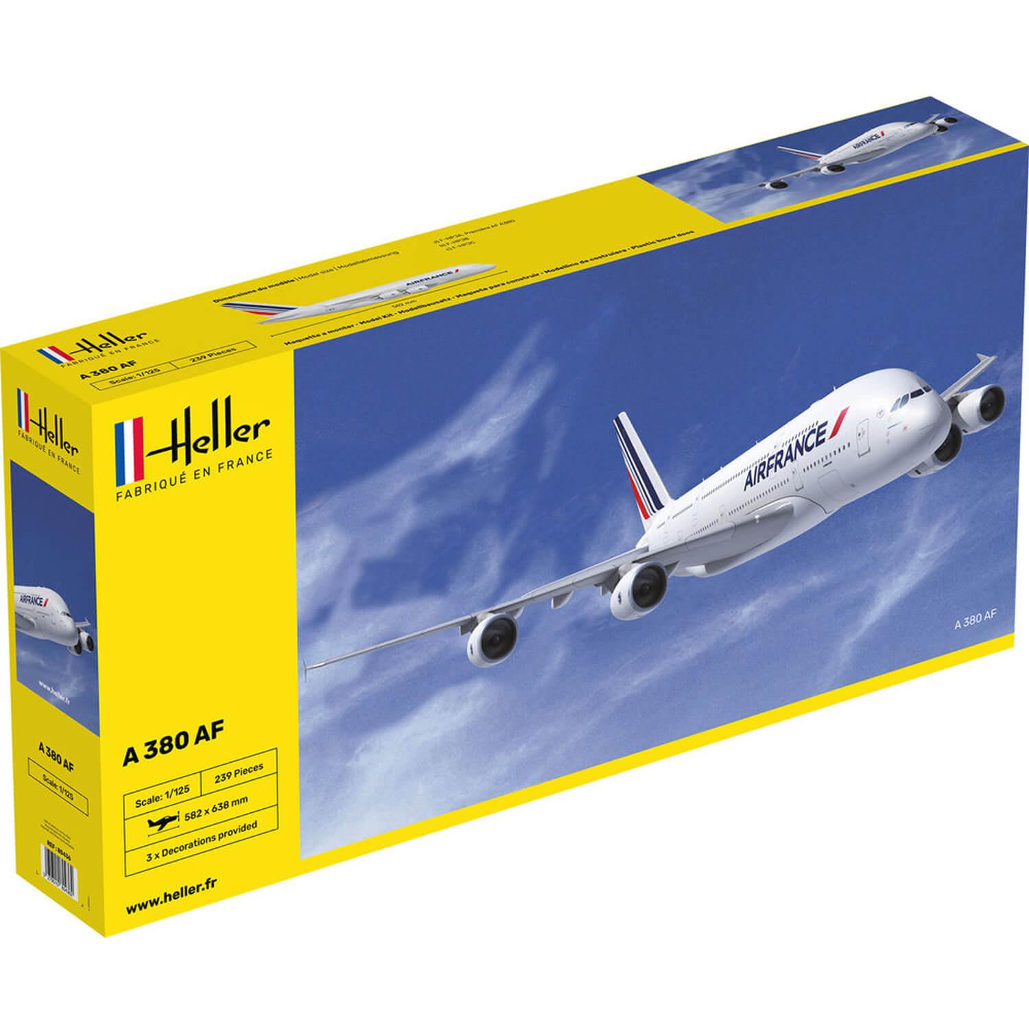 Maquette avion de ligne et civil - A380 Air France Heller - Activité  manuelle