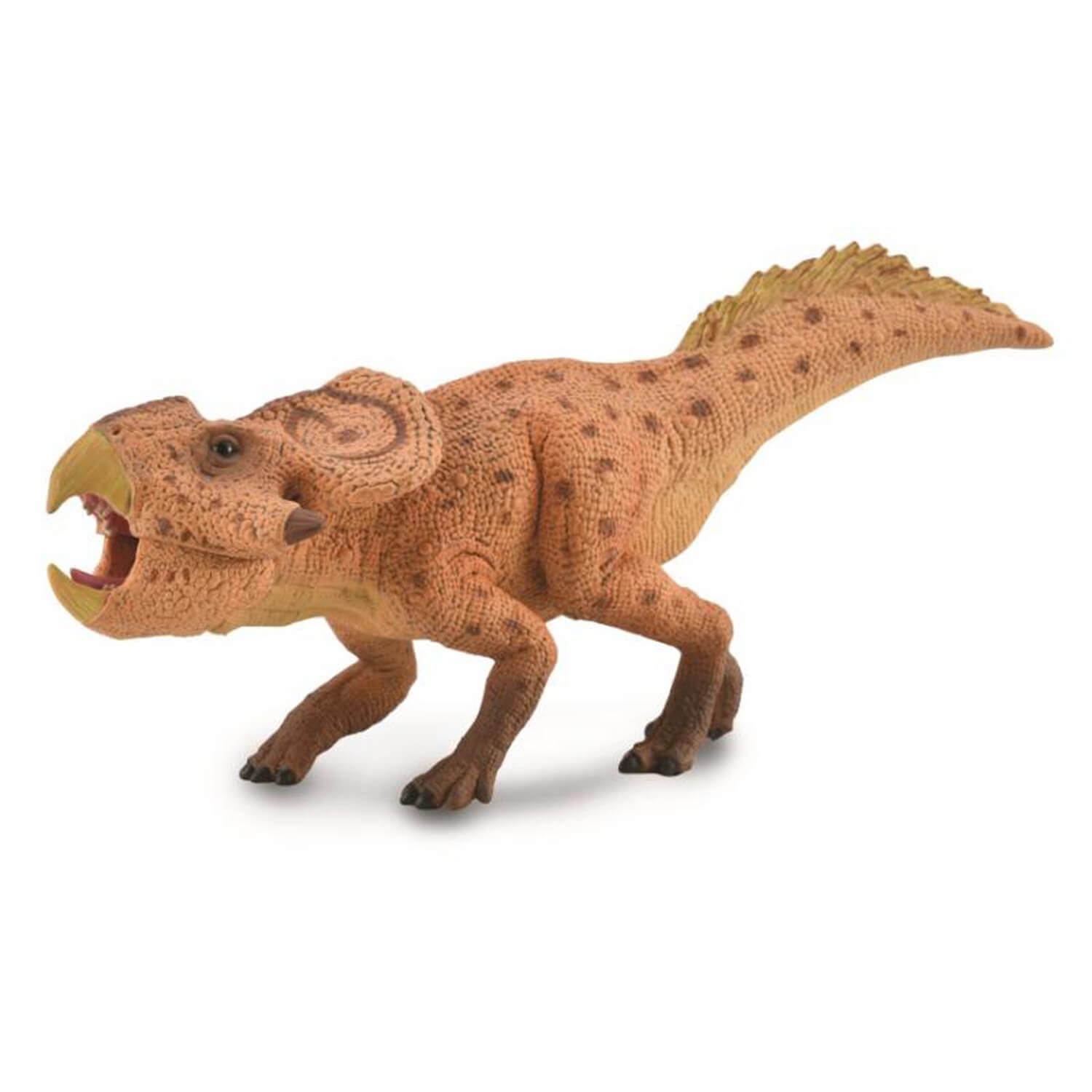 figurineâ prã©histoire deluxe : protoceratops avec machoire amovible