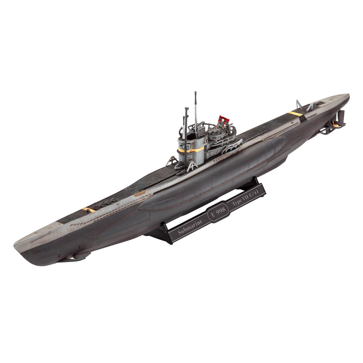 Maquette sous-marin : U-Boot Typ VII C/41 - Jeux et jouets Revell - Avenue  des Jeux
