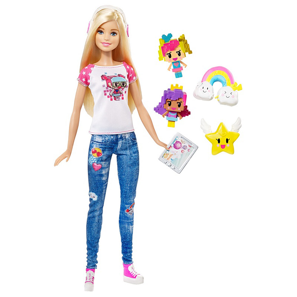 Poupée Barbie Héroïne de jeux video : Monde réel - Jeux et jouets Mattel -  Avenue des Jeux