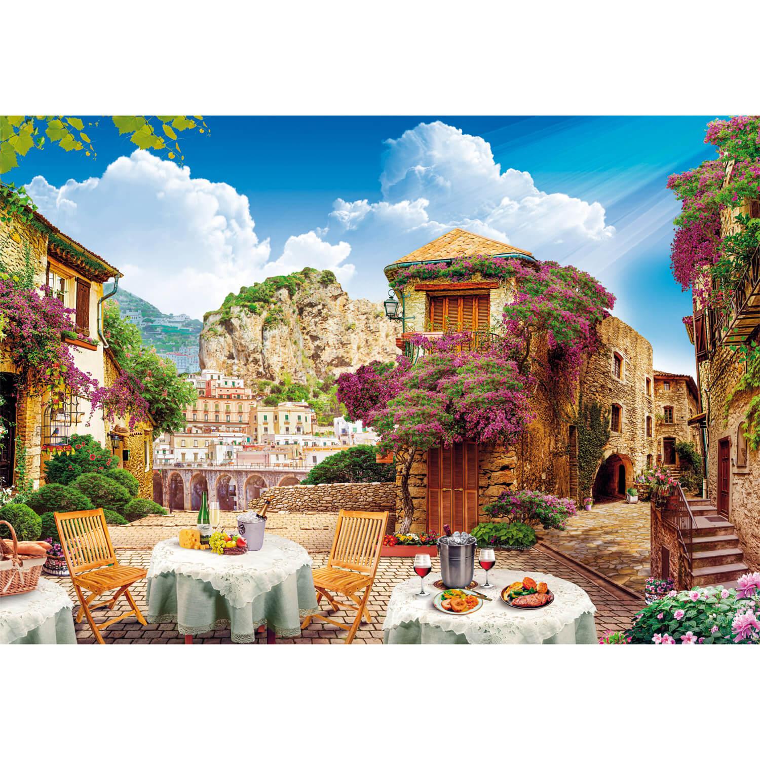 Puzzle 1500 pièces : Vue Italienne - Clementoni - Rue des Puzzles