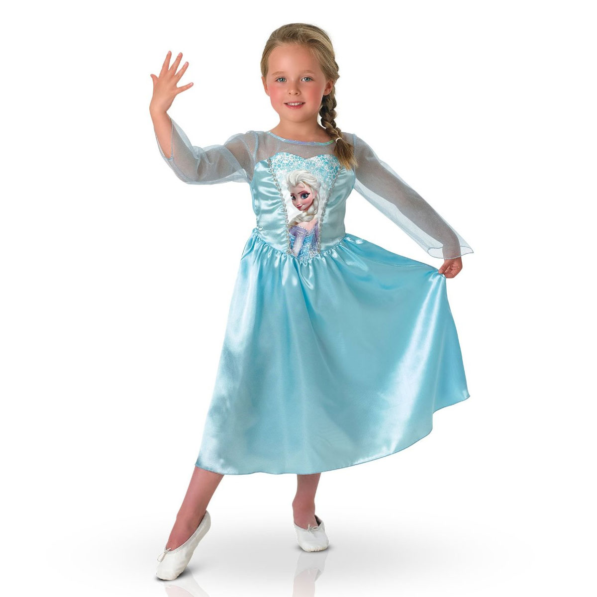 Déguisement La Reine des Neiges (Frozen) : Elsa : 7/8 ans