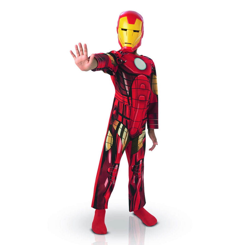 Déguisement Iron Man Classique : 7/8 ans.