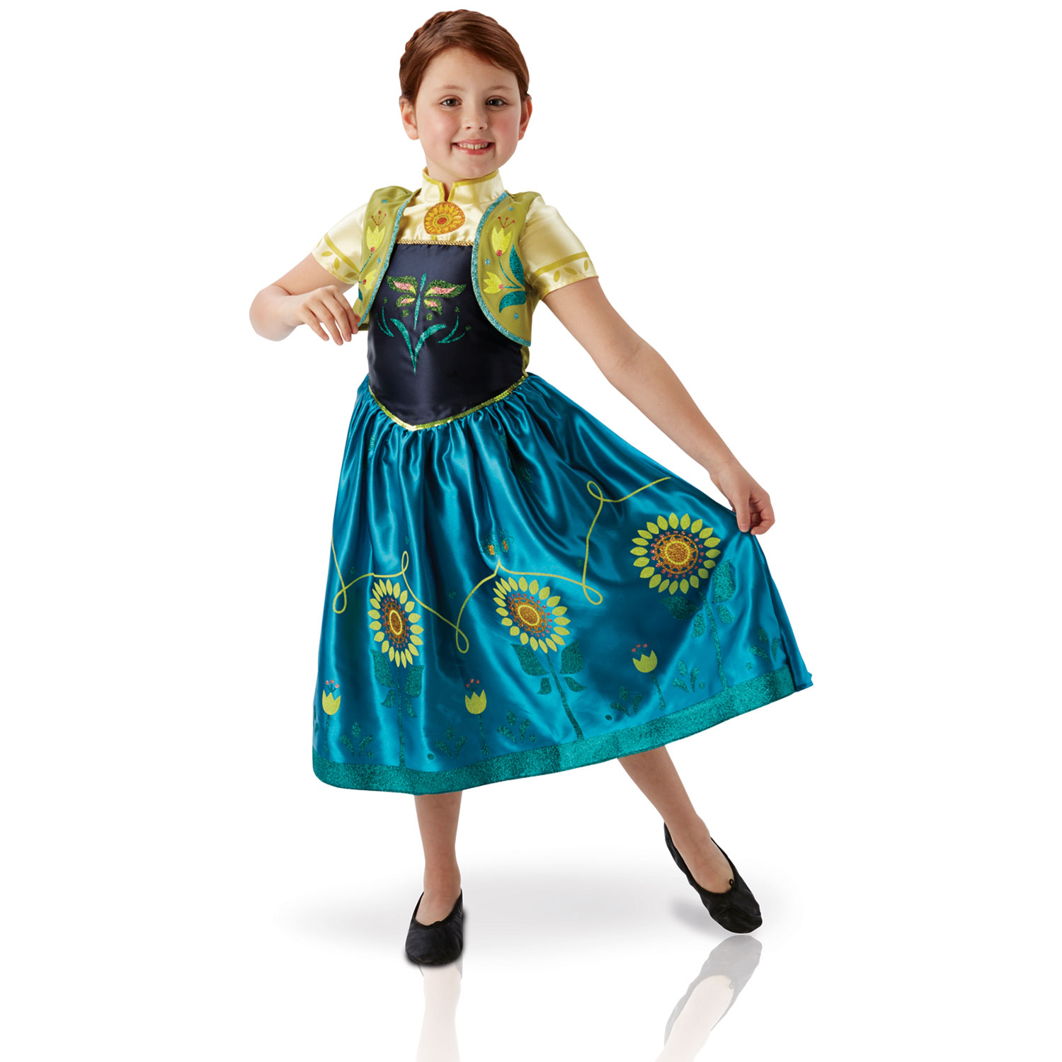 Déguisement Elsa La reine des neiges Disney Rubies Costume taille 5-6 ans  robe princesse bleu portrait