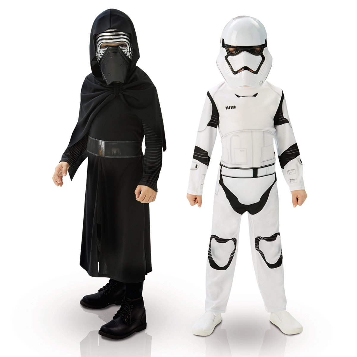 Boite Vitrine Kylo Ren et Stormtrooper - Star Wars VII 5/6 ans