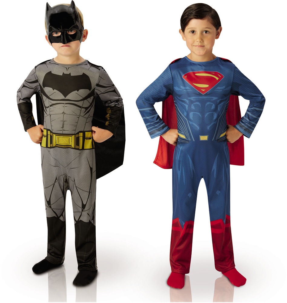 Déguisement Bipack Batman et Superman : Dawn Of Justice - Déguisement  Enfant - Rue de la Fête