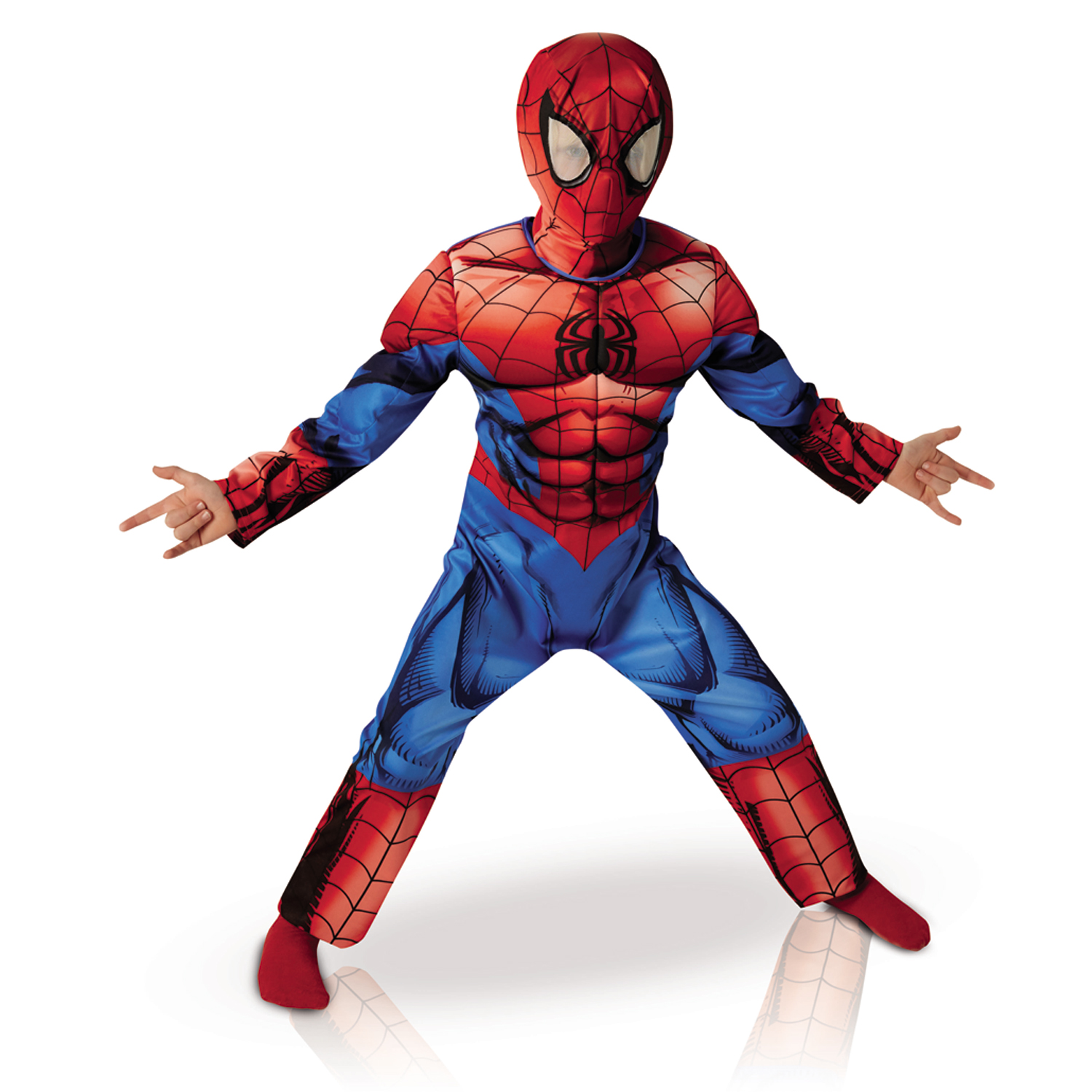 Déguisement Boite Vitrine : Luxe Spiderman Ultimate : 3/4 ans - Jeux et  jouets RueDeLaFete - Avenue des Jeux