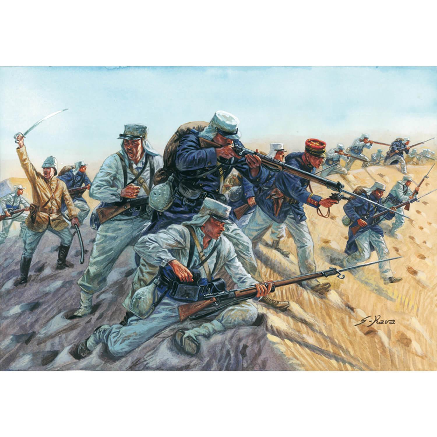 Figurines militaires : Légion Etrangère Fin 19è Siècle