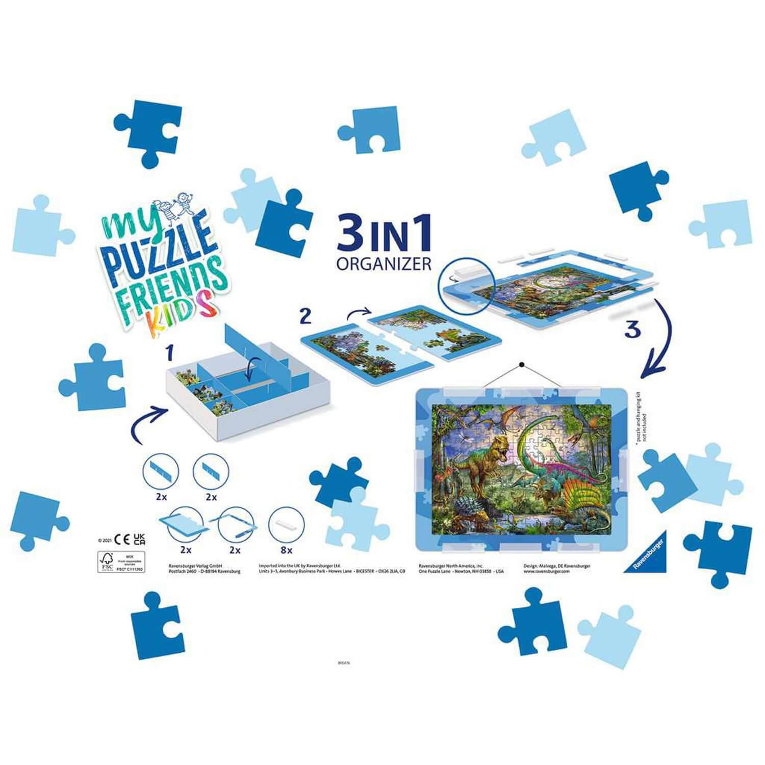 Ravensburger Puzzle accessoires-Tri Plateaux 