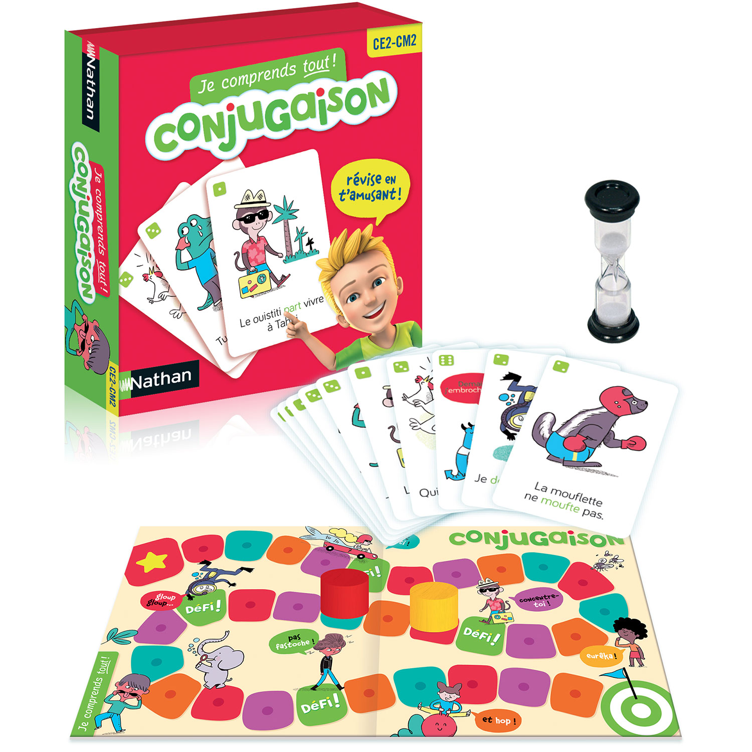 Jeu d'apprentissage : Conjugaison - Dujardin - Nathan