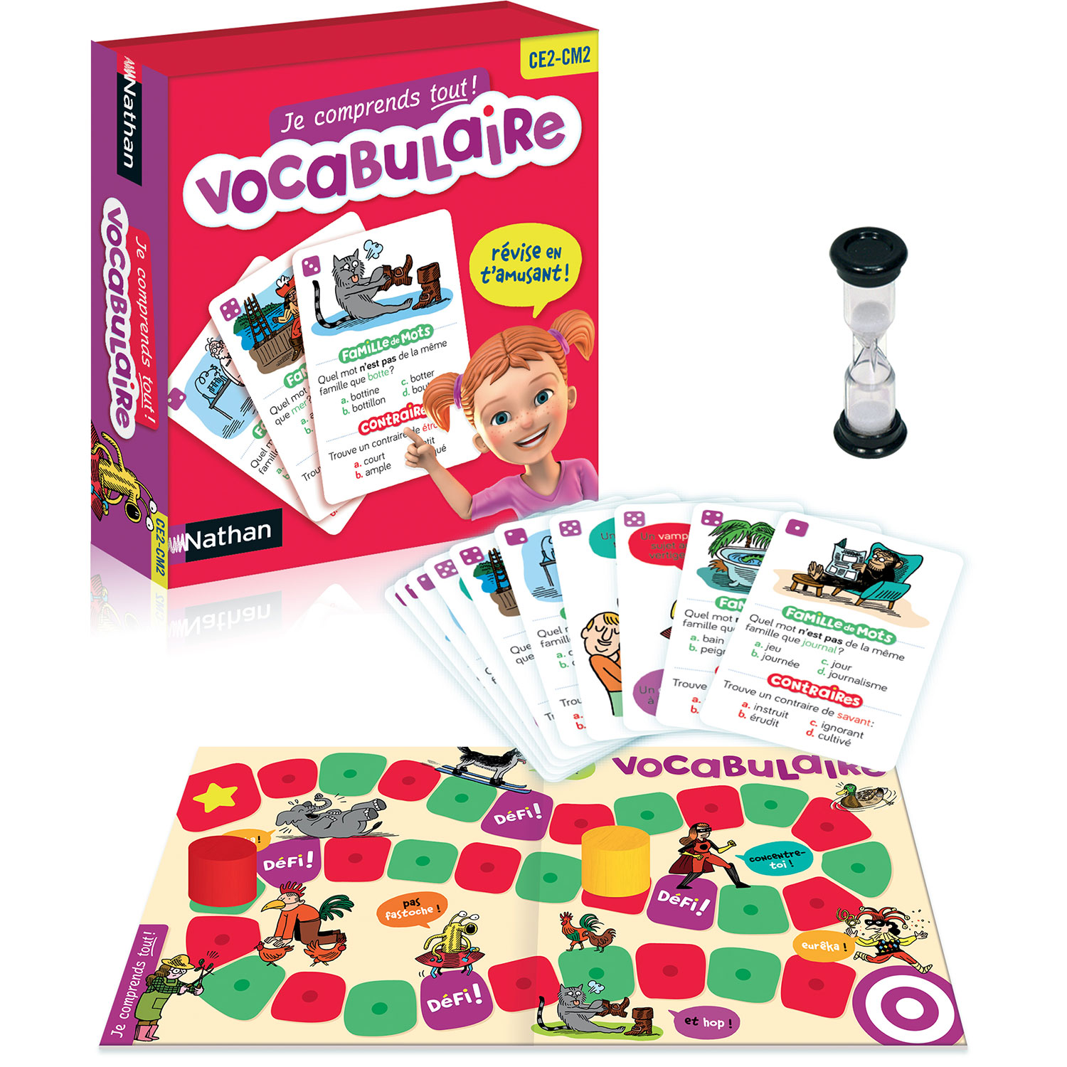 apprentissage cadeau pour enfants Zip-it jeu de mots-vocabulaire Jeu idéal pour enfants 