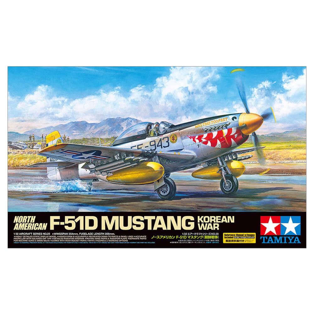 Maquette avion : North American F51-D Mustang