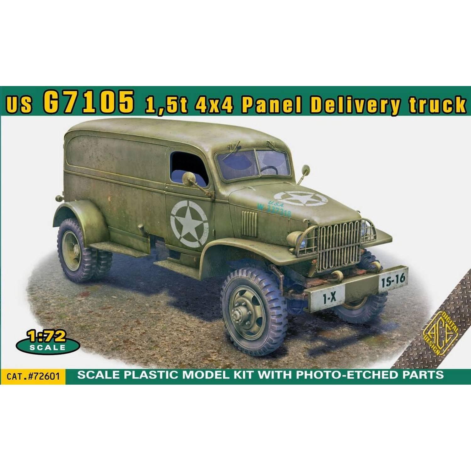 Maquette Camion : US G7105 1,5t 4x4 Panel Maquette Camion : US G7105 1,5t 4x4 Panel