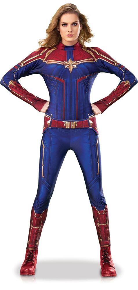 Déguisement Luxe Captain Marvel Movie™ - Adulte