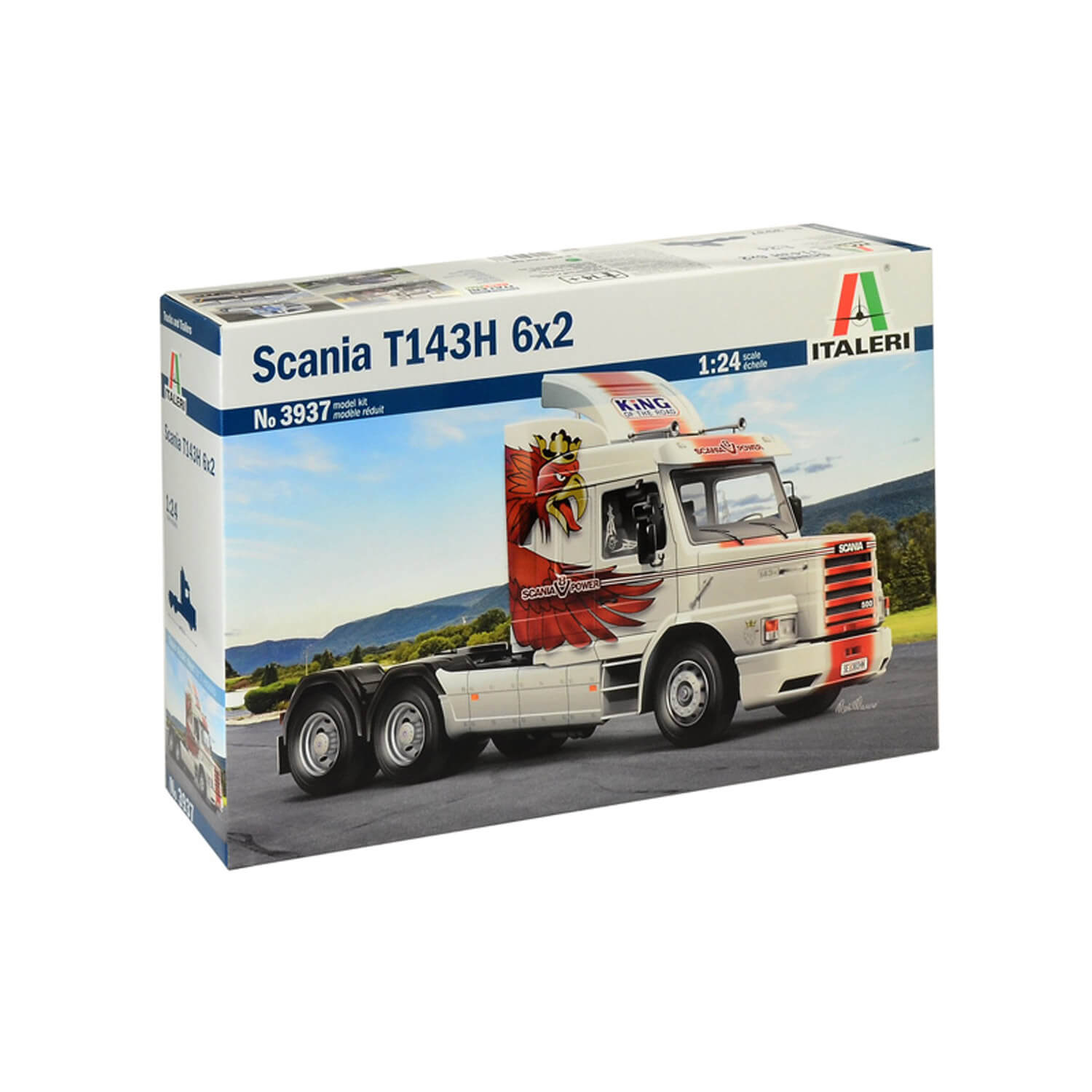 Maquette camion : Scania T143H 6x2 - Maquette Italeri - Rue des