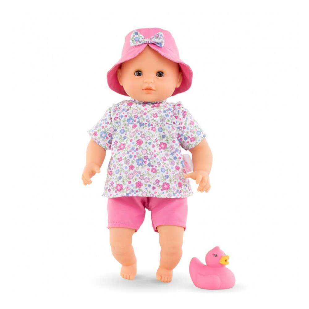 Poupon mon premier poupon Corolle - Bébé Bain : Coralie Fleurs De Corolle