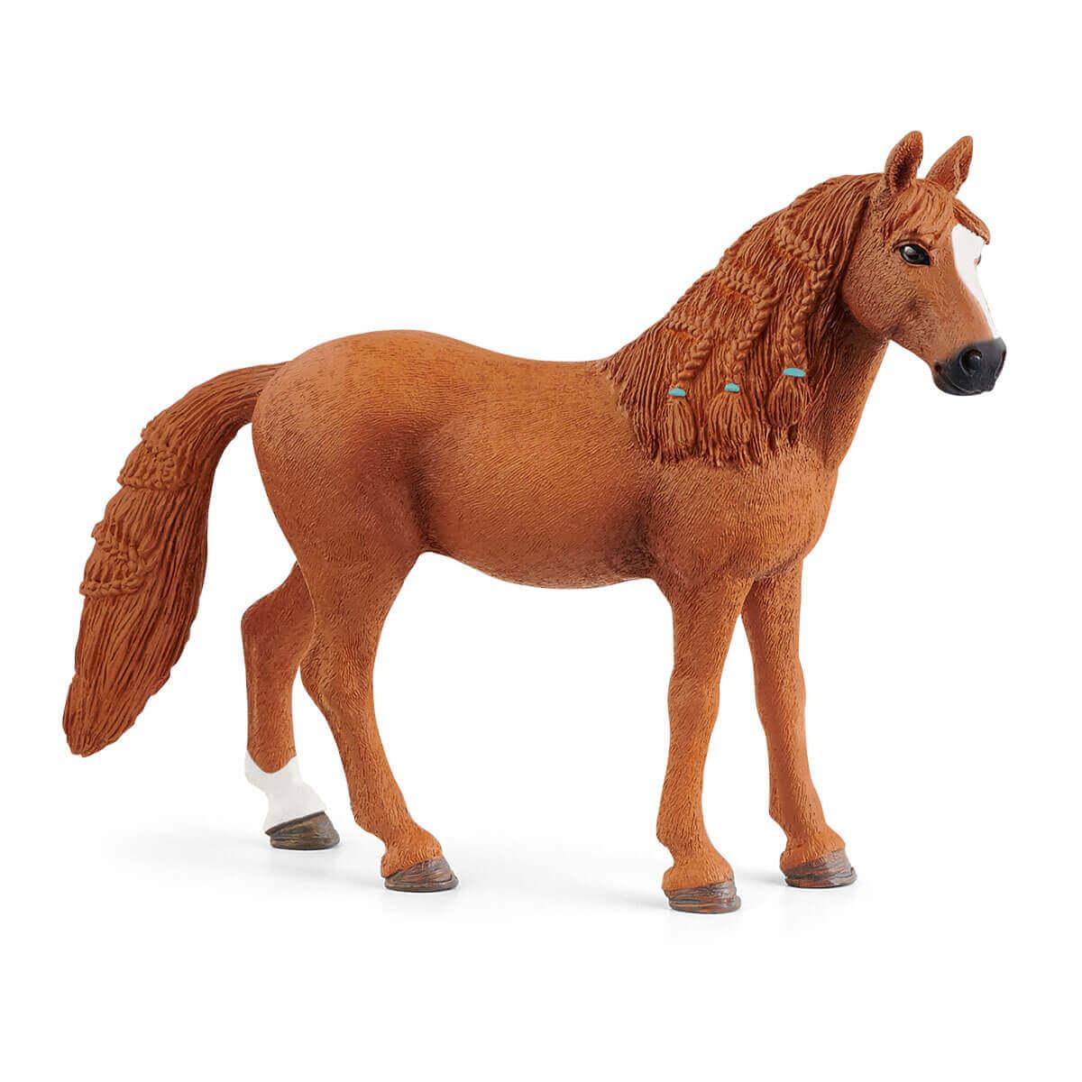 Figurine cheval : Ponette de selle allemande