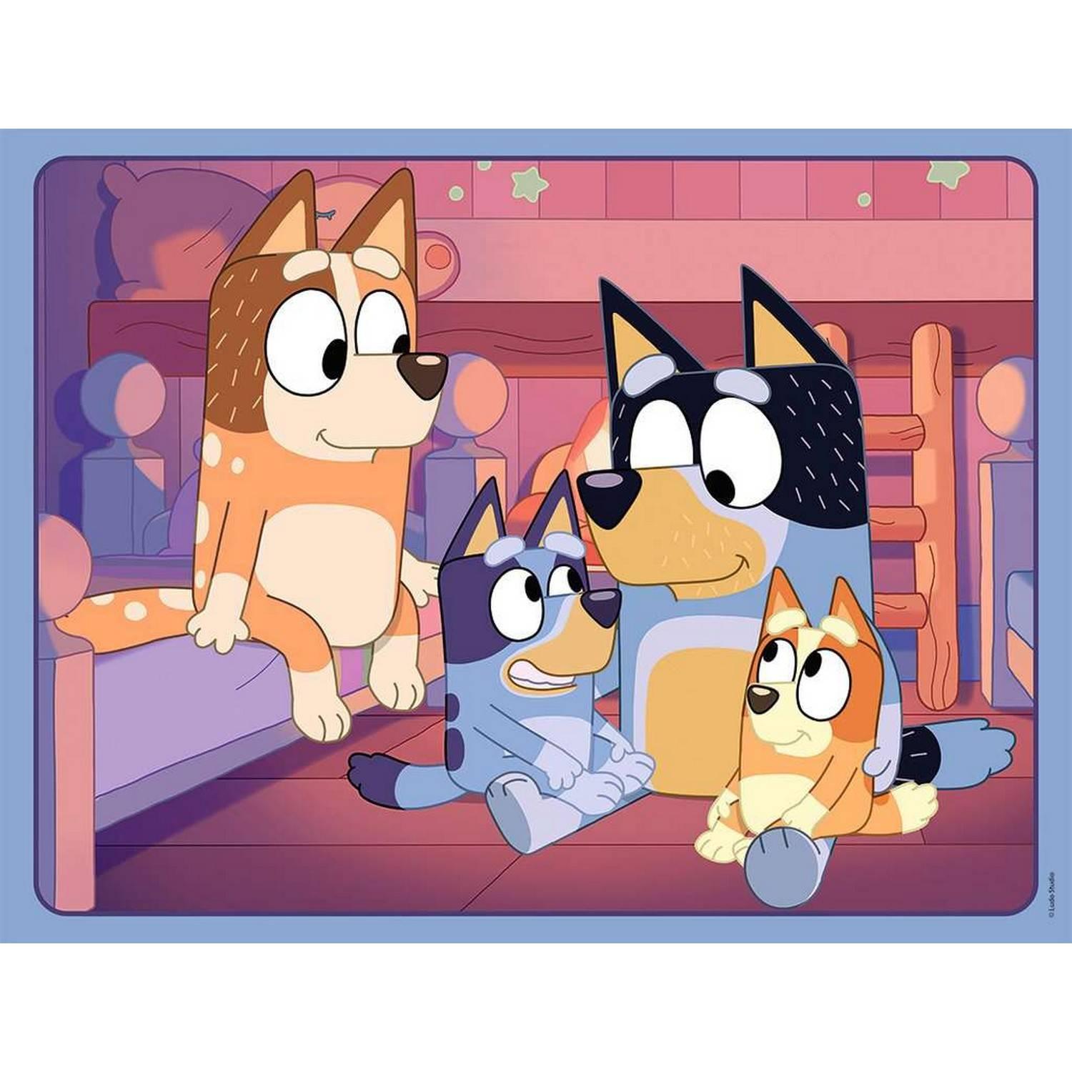 Puzzle 30 pièces : L'heure de dormir - Bluey - Ravensburger - Nathan