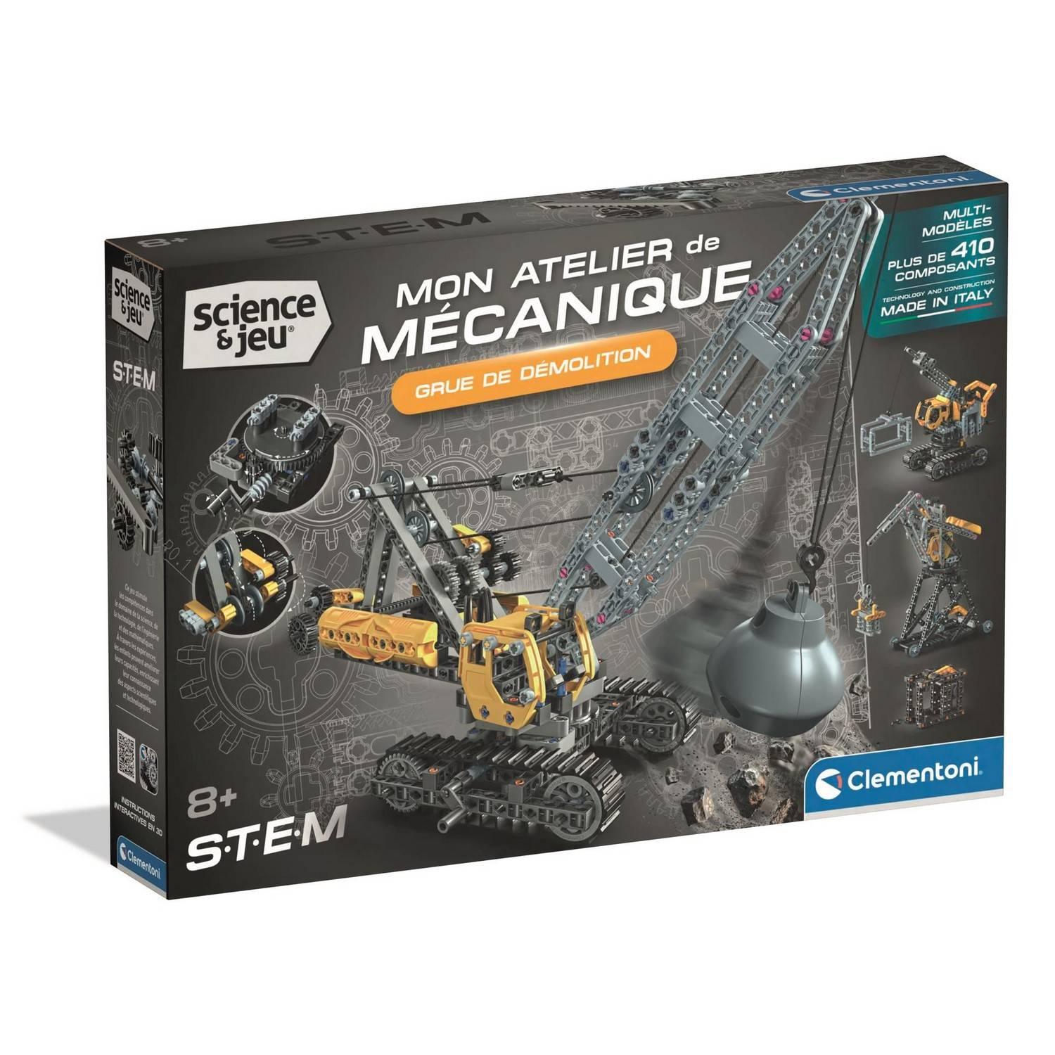 Grue de démolition - Clementoni - Jeux
