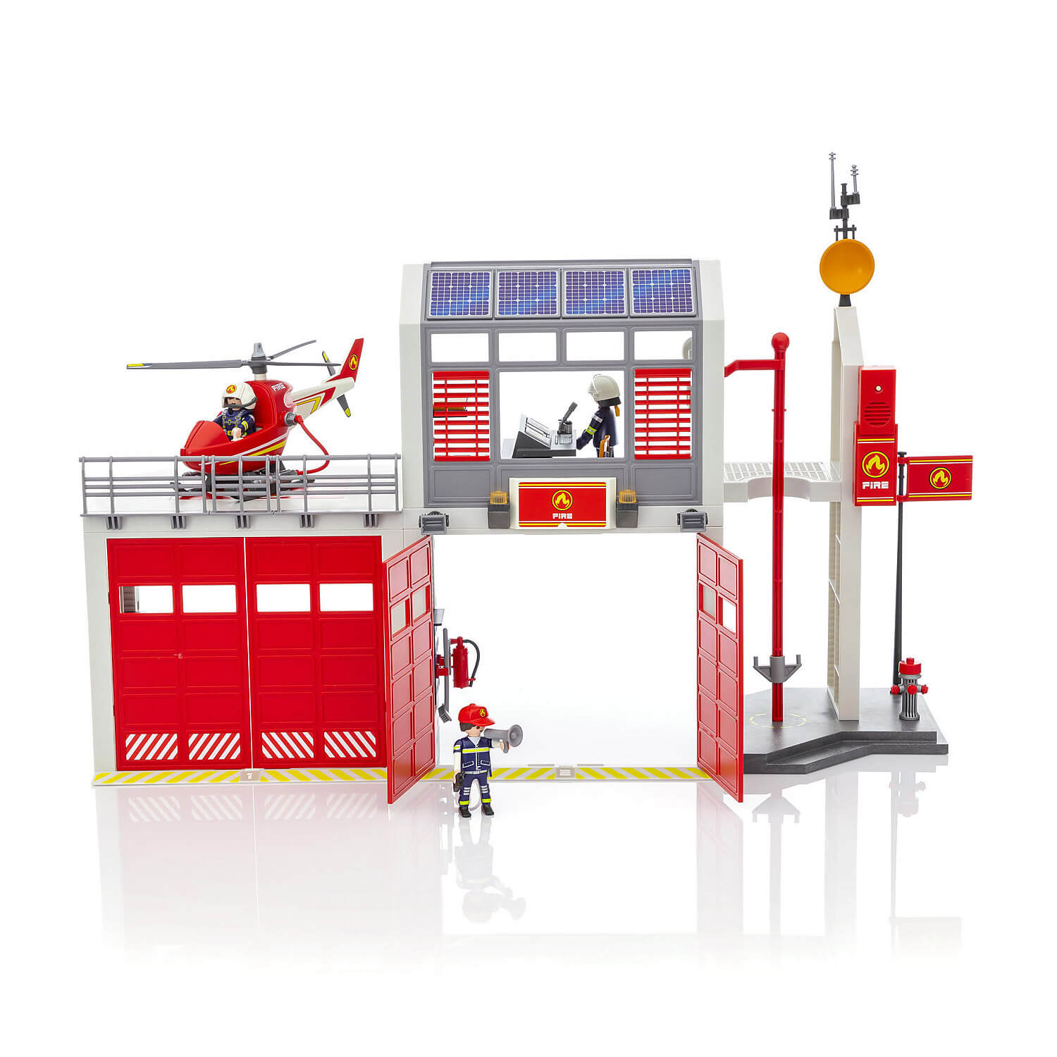 Набор с элементами конструктора Playmobil City Action 9465 пожарная служба: пожарный кран