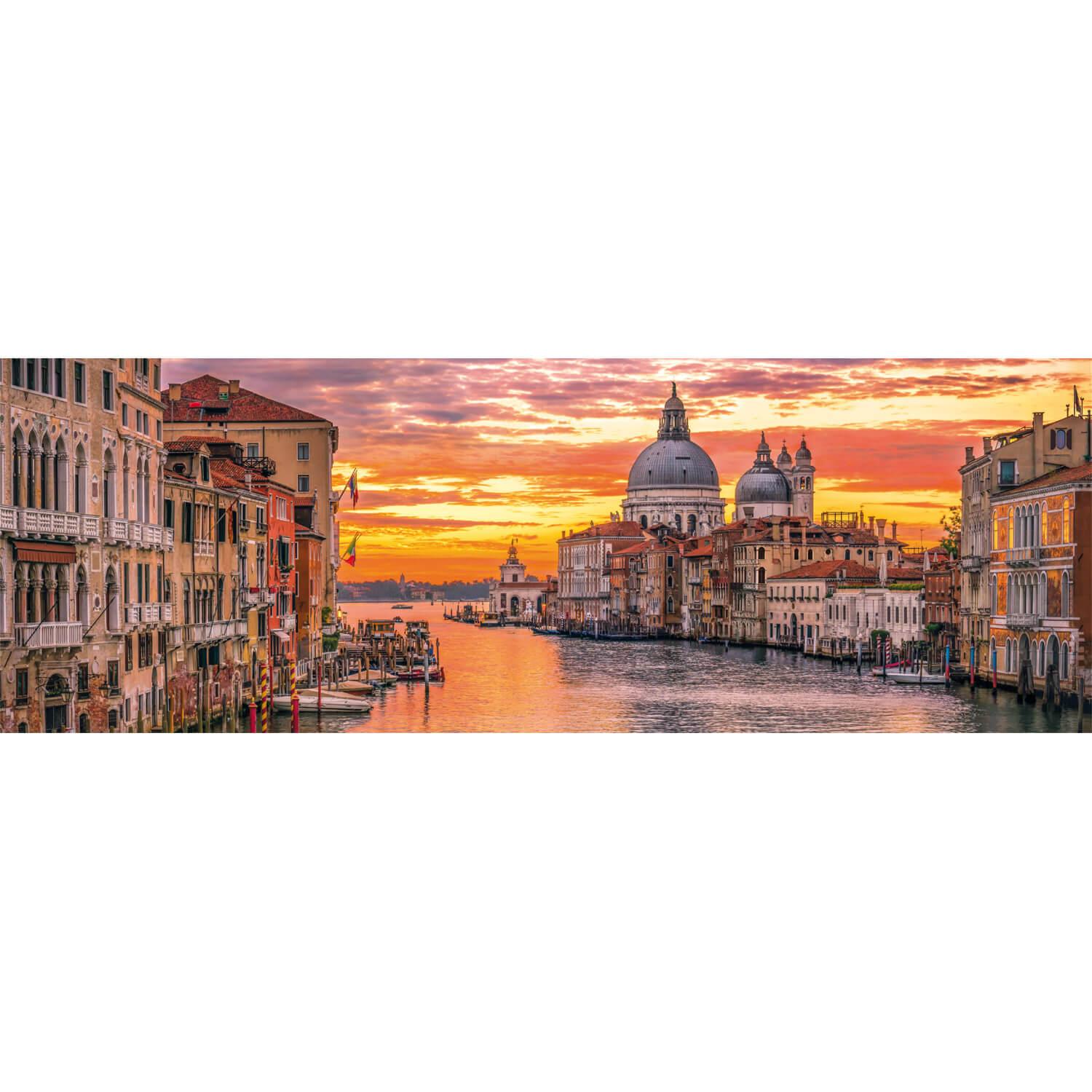 Puzzle panoramique 1000 pièces + poster : Venise