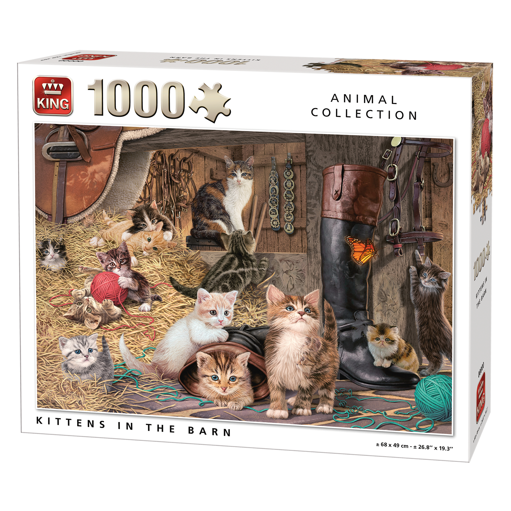 Puzzle 1000 pièces : Chatons