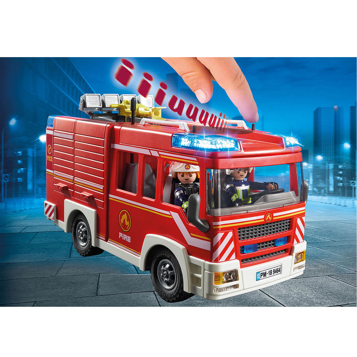 Camion de pompier - City Action — La Ribouldingue
