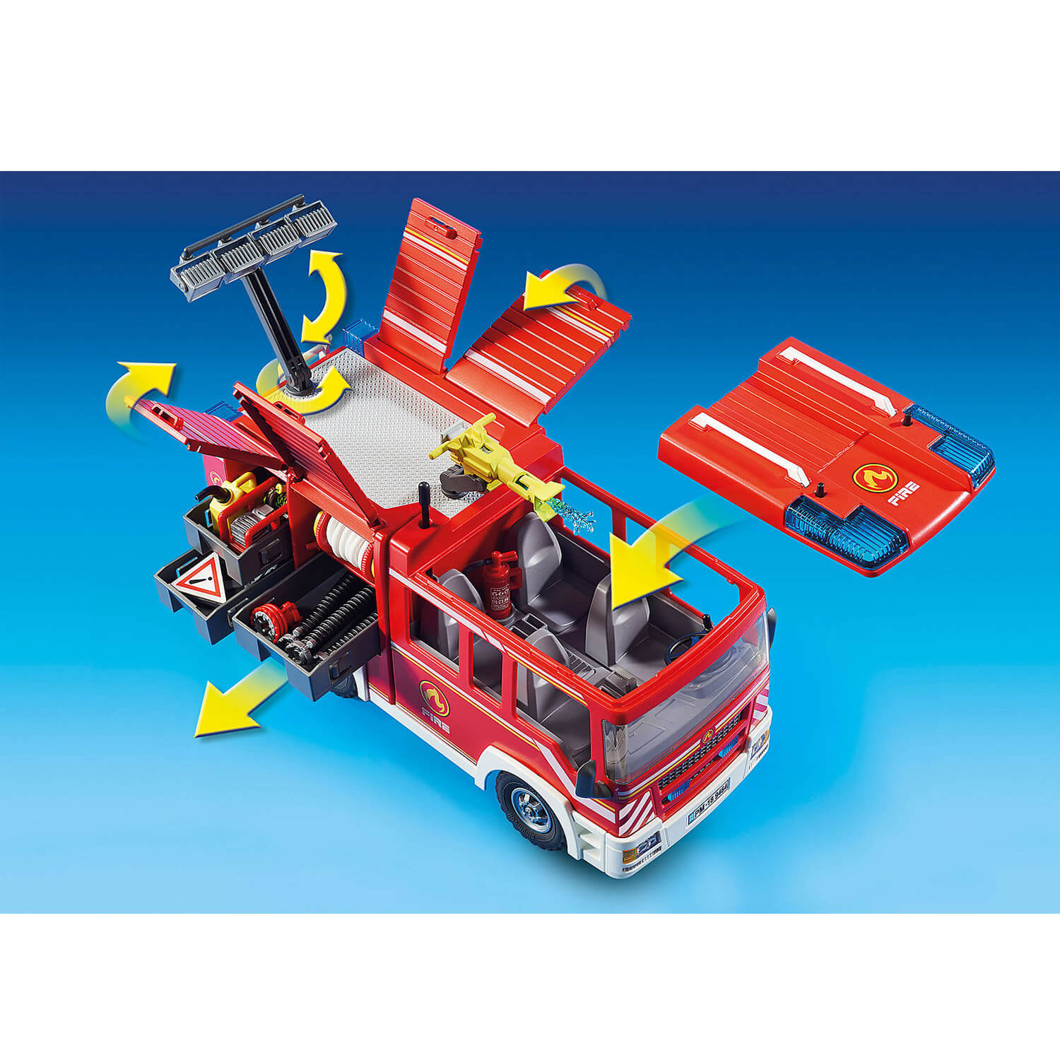 Pompier Camion Jouet enfant autopompes voiture de pompier jouet