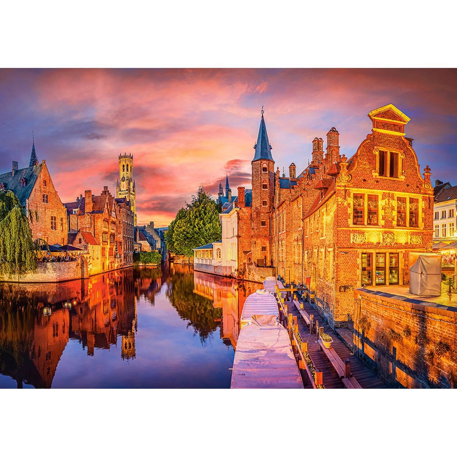 Puzzle 500 piÃ¨ces : Bruges, Belgique