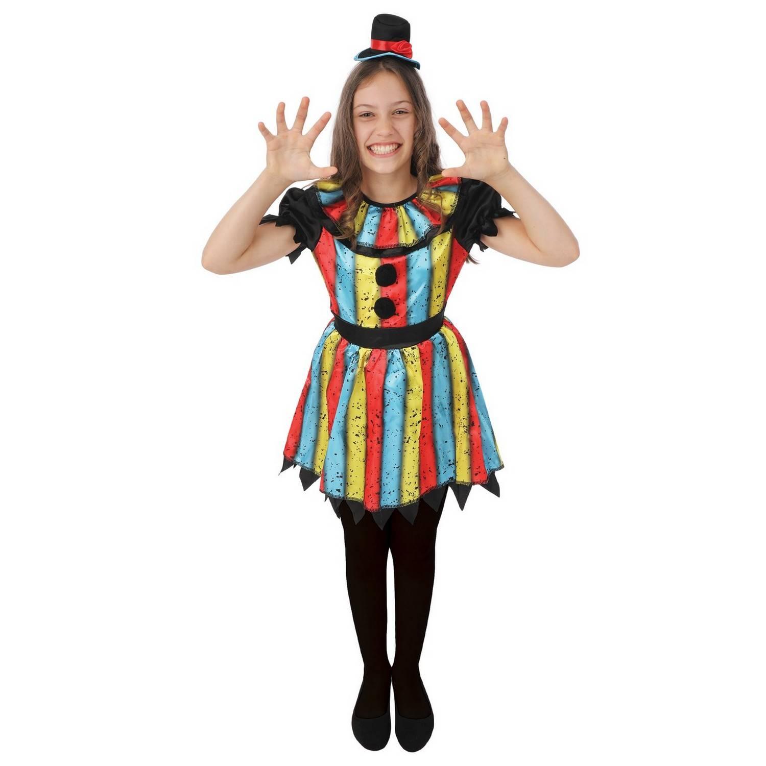 Deguisement Clown - multicolore - Fille - 5/6 ans