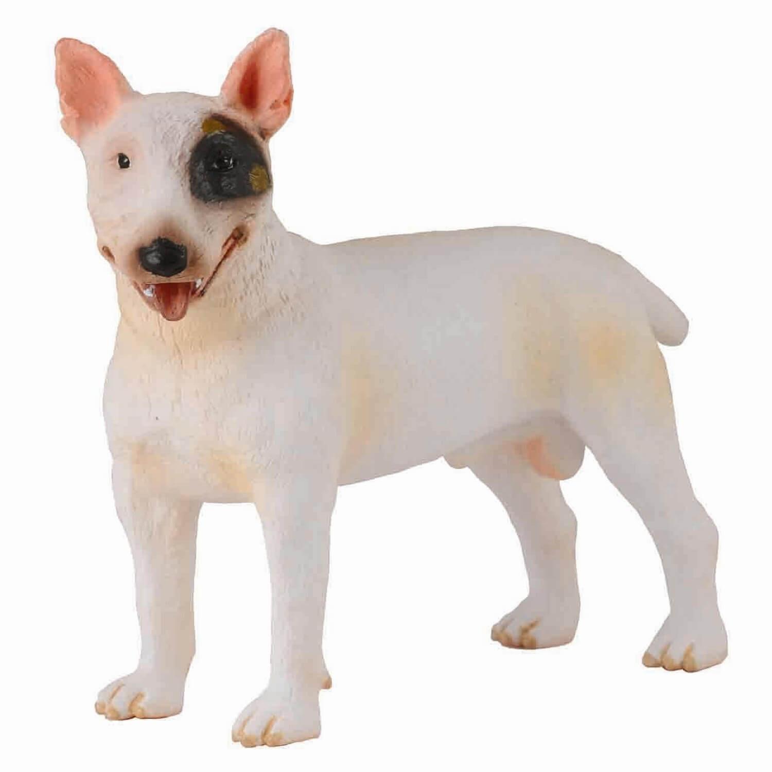 figurine chien : bull terrier, mã¢le