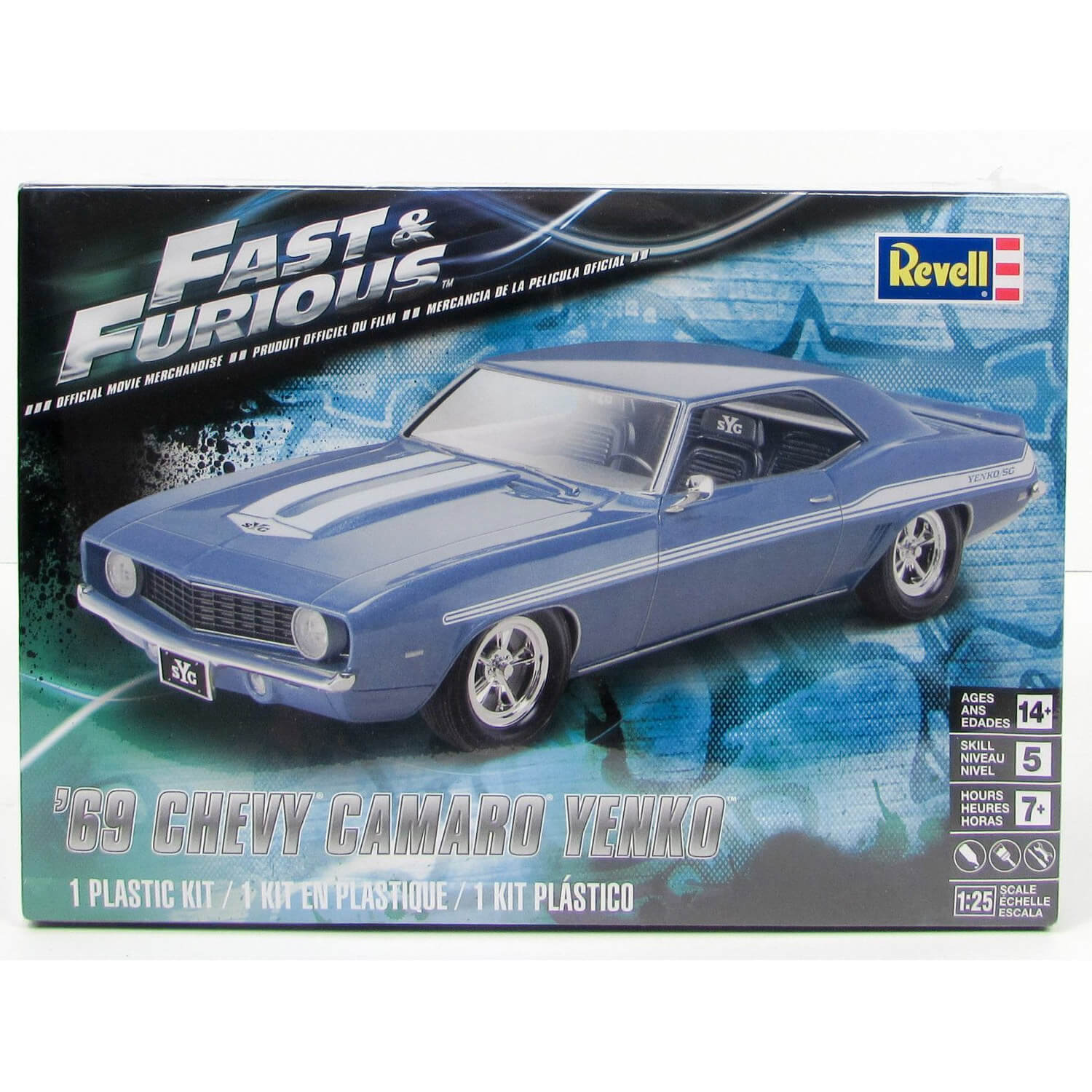 The Fast & Furious - Maquette 1969 Chevy Camaro Yenko - Figurines