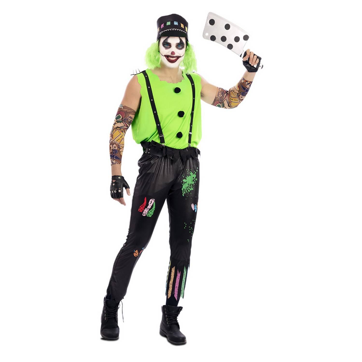 DAGUISEMENT CLOWN BIKER (HOMME T-XL)