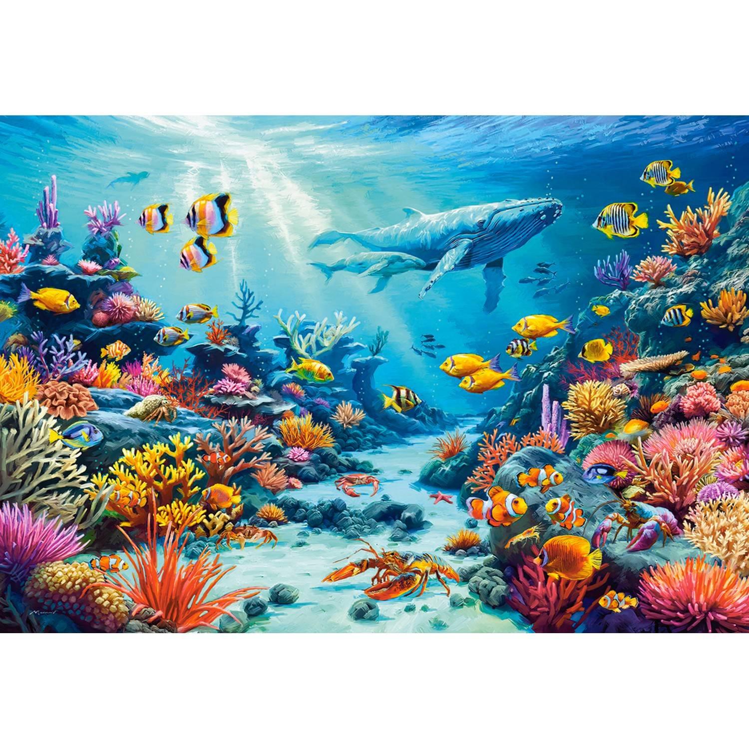 Puzzle 1500 piÃ¨ces : Village de corail