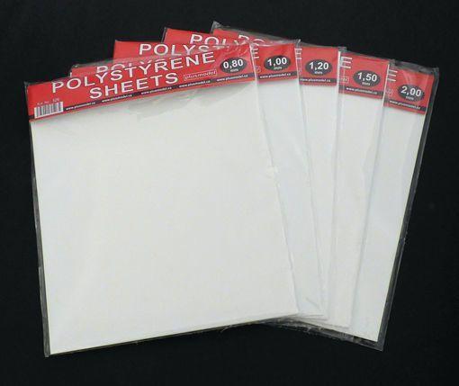 Polystyrene sheets big 1,0mm - 1:35e - Plus model