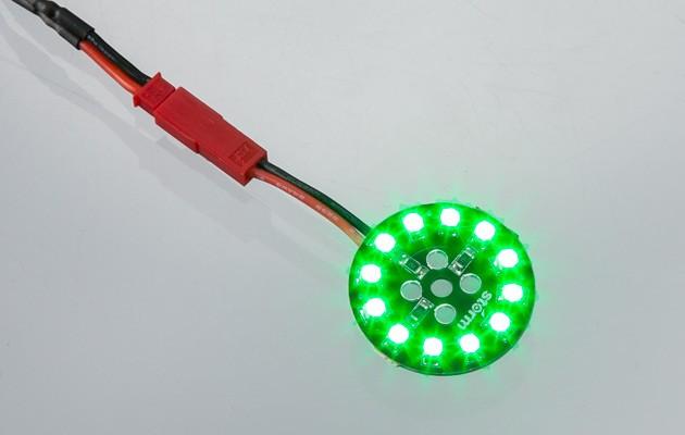 LED circulaire Verte 4S