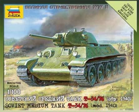 maquette charâ : tank soviã©tique t34/76