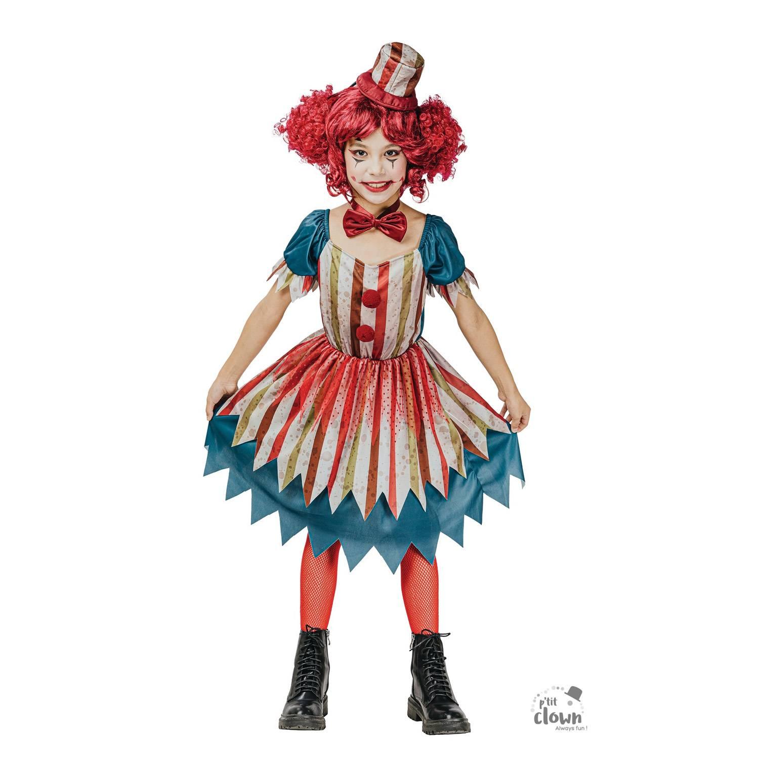 Deguisement Clown Vintage - Fille