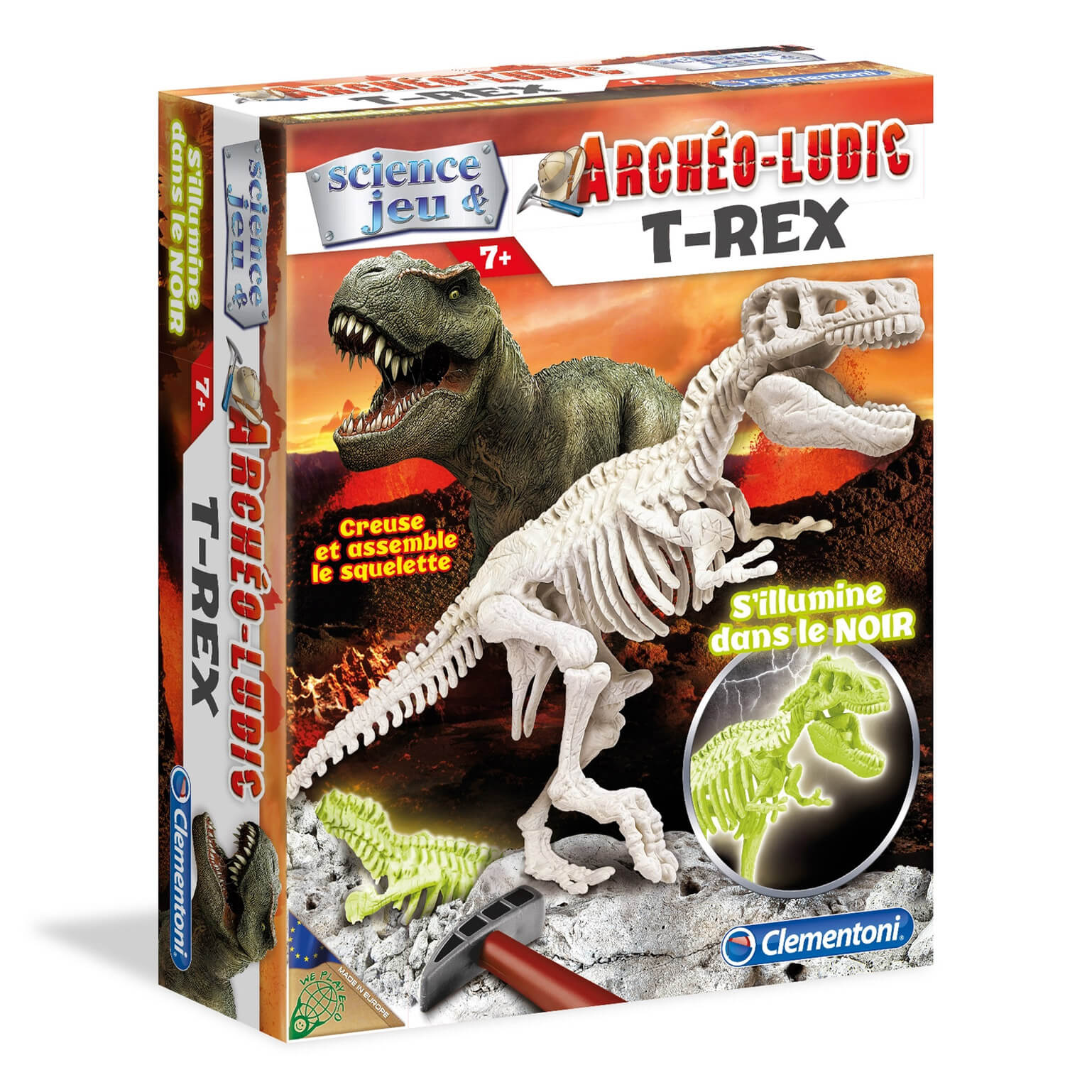 Clementoni - Archéo Ludic' T-rex (A) - Jeux scientifiques