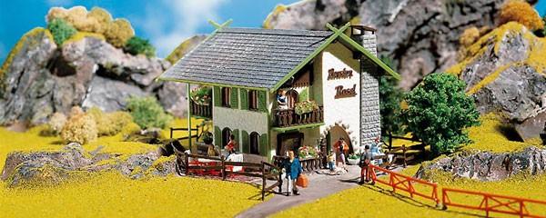 Modélisme HO : Auberge de montagne Rosel