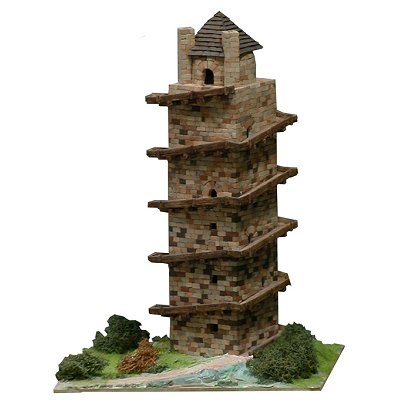 Maquette en céramique : Phare Primitiva Torre de Hércules, A Coruña, Espagne